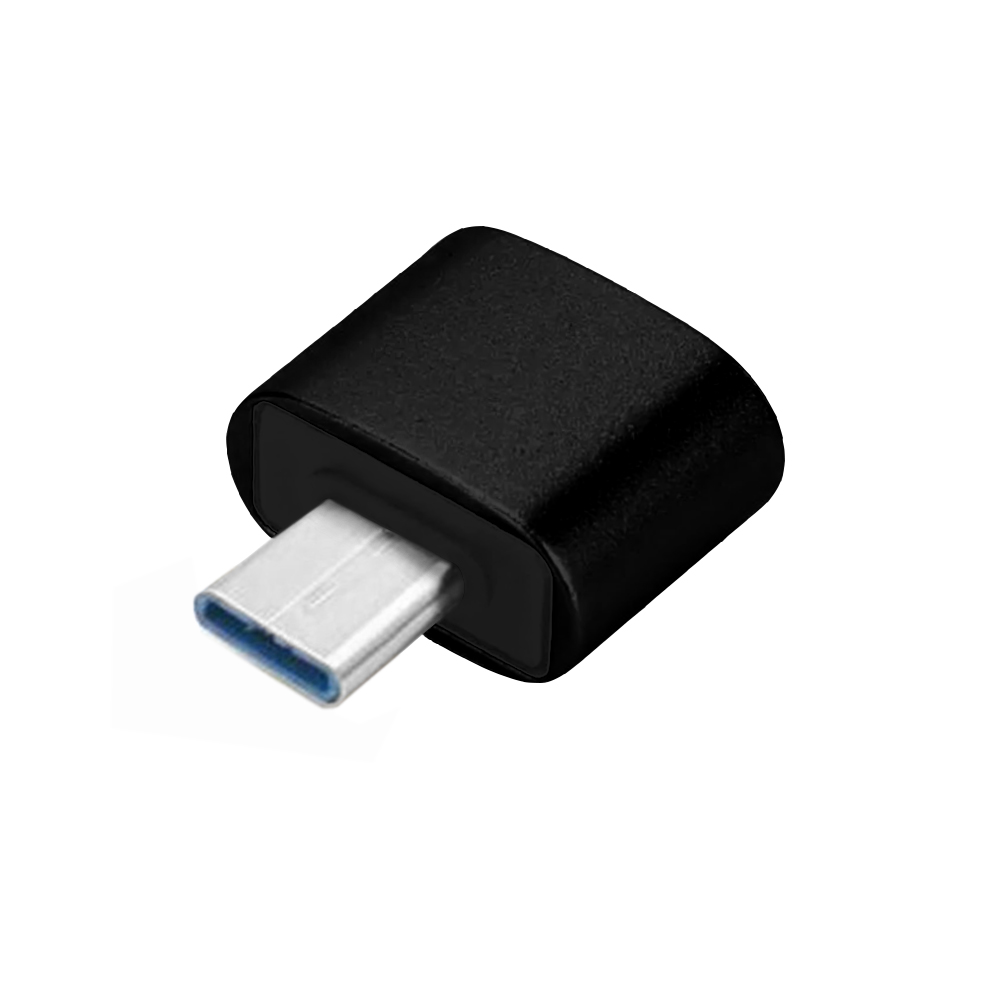 Adaptador OTG - USB Tipo-C Macho - USB 2.0 Fêmea