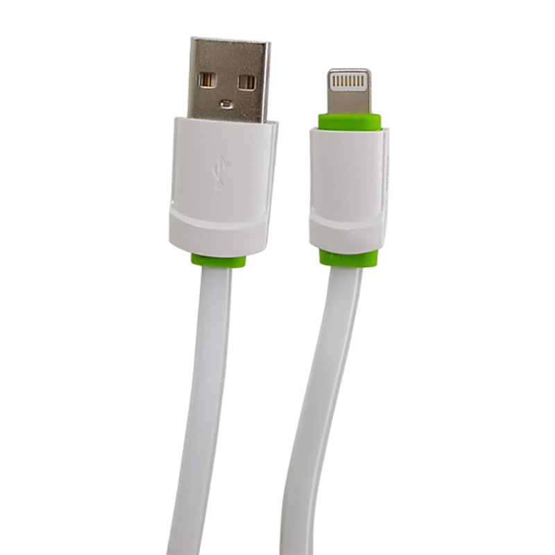 Cabo de Dados Rápido USB - Iphone - KD-306 - Branco - 1m - Ref. 1913