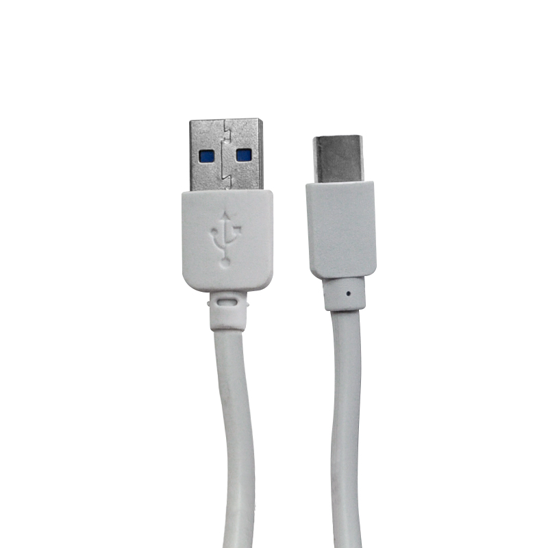 Cabo de Dados Rápido USB - Tipo-C - Branco - 1,5m