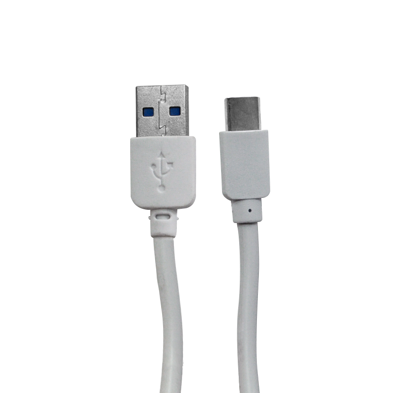 Cabo de Dados Rápido USB - Tipo-C - Branco - 1,5m - Ref. 1918