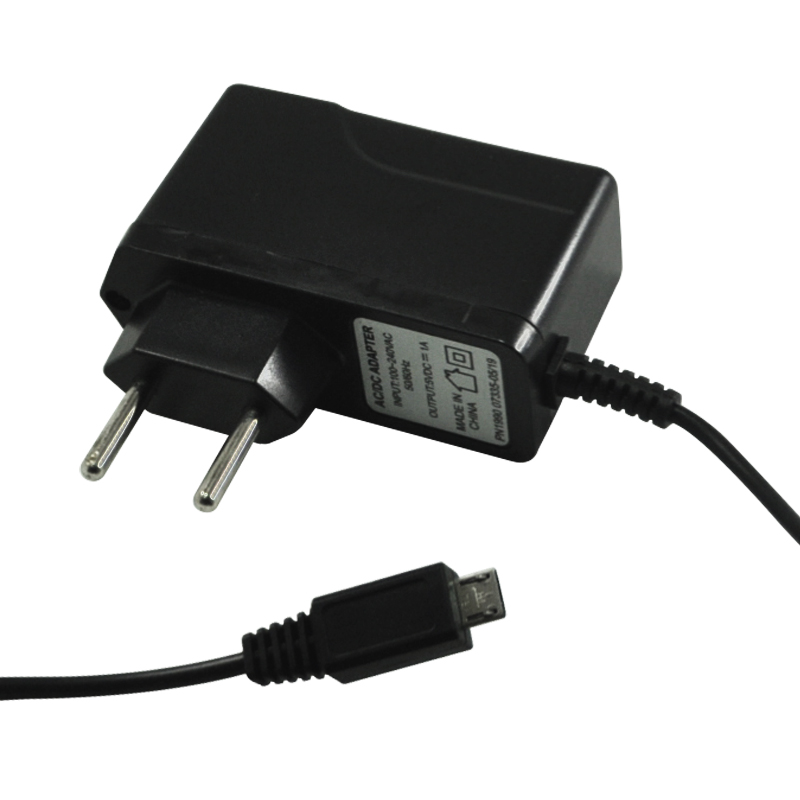 Fonte Celular - 5Vdc - 1A - Plug Mini-USB V8 - Bivolt - Ref. 1990