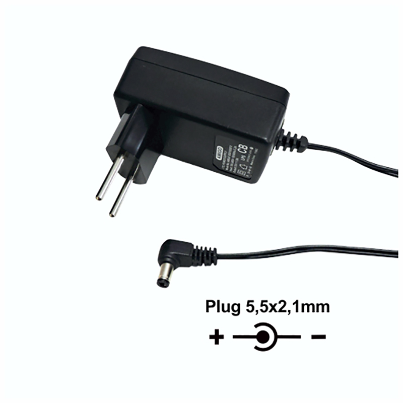 Fonte Chaveada - 5Vdc - 1A - Plug 5,5x2,1 (+) - Bivolt - Ref. 1338