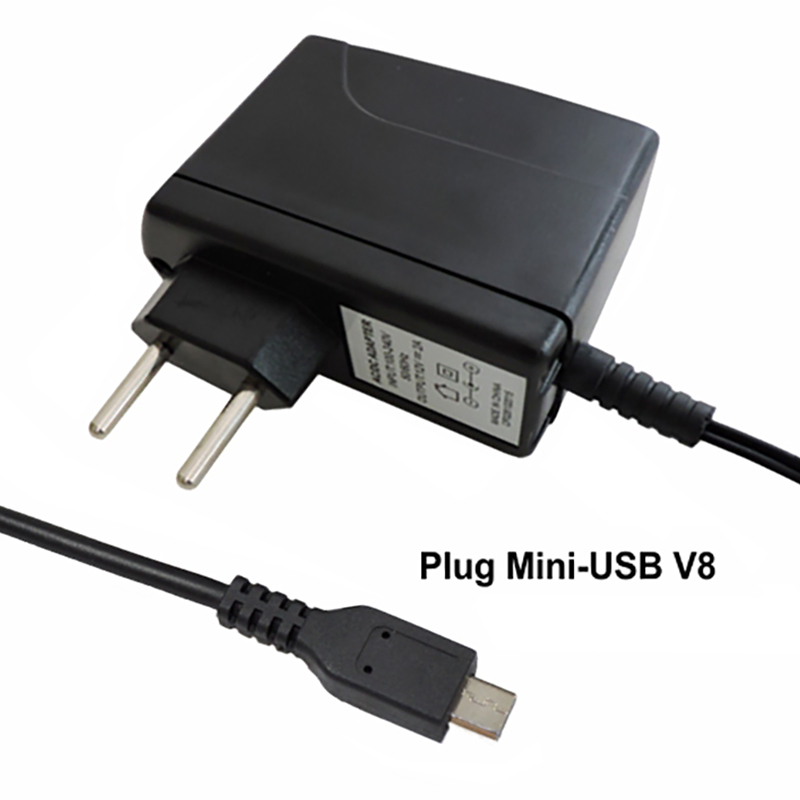 Fonte Chaveada Hub/Roteador Mikrotik Hap Lite - 5Vdc - 1A - Plug Mini-USB V8 - Bivolt