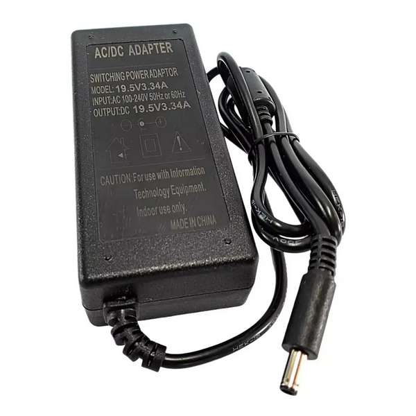 Fonte Notebook Dell - 19,5Vdc - 3,34A - Plug 4,5x3,0 (+) - Bivolt - Ref. 1925