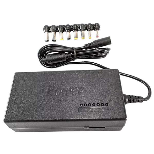 Fonte Notebook Universal Ajustável - 12/15/18/19/20/24Vdc - 70W - Plug Diversos (+) - Bivolt - Ref. 2239