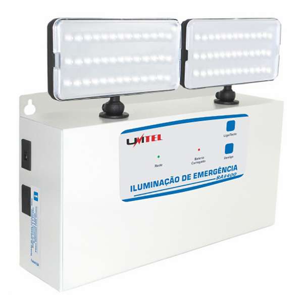 Iluminação de Emergência BA3400 - 3400 lúmens - 3h - Bivolt - Ref. 220