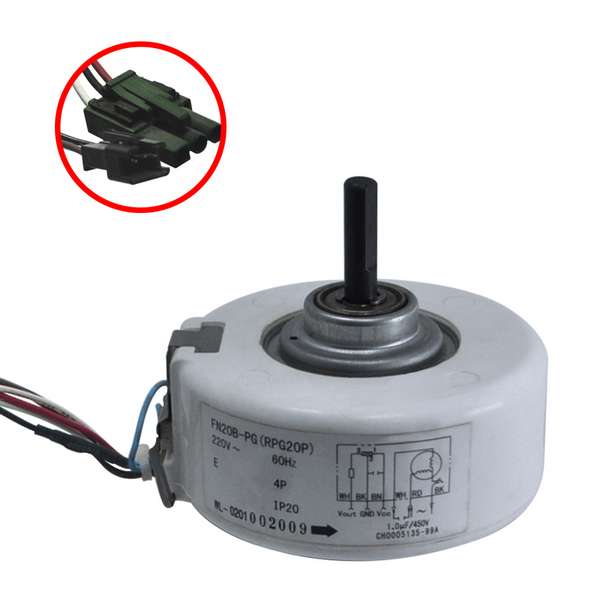 Motor Ventilador Evaporador Condicionador de Ar Split - FN20B-PG (RPG20P) - 220V - Ref. 1636